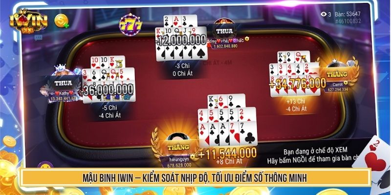 Sàn Đấu Mậu Binh IWIN Trí Tuệ Kịch Tính Quà Giá Trị Nhất 3 Mậu binh IWIN